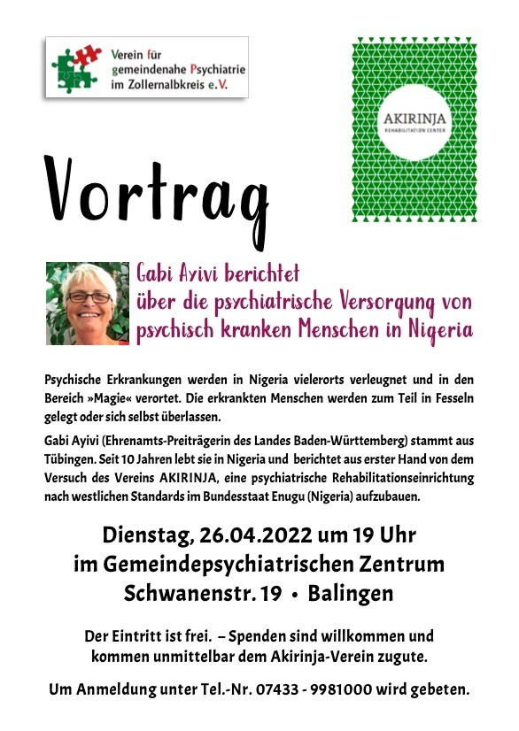 Psychiatrische Versorgung in Nigeria