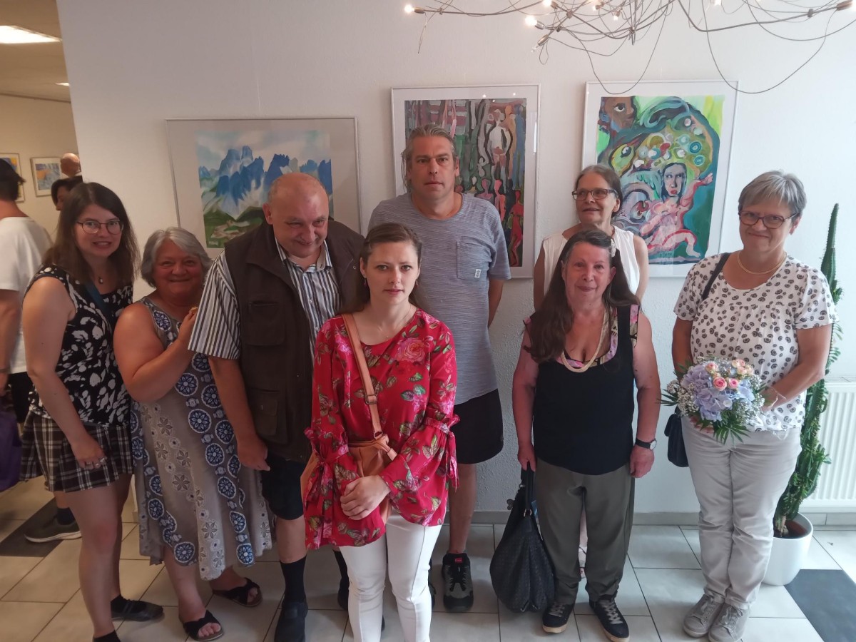 Vernissage der Malwerkstatt